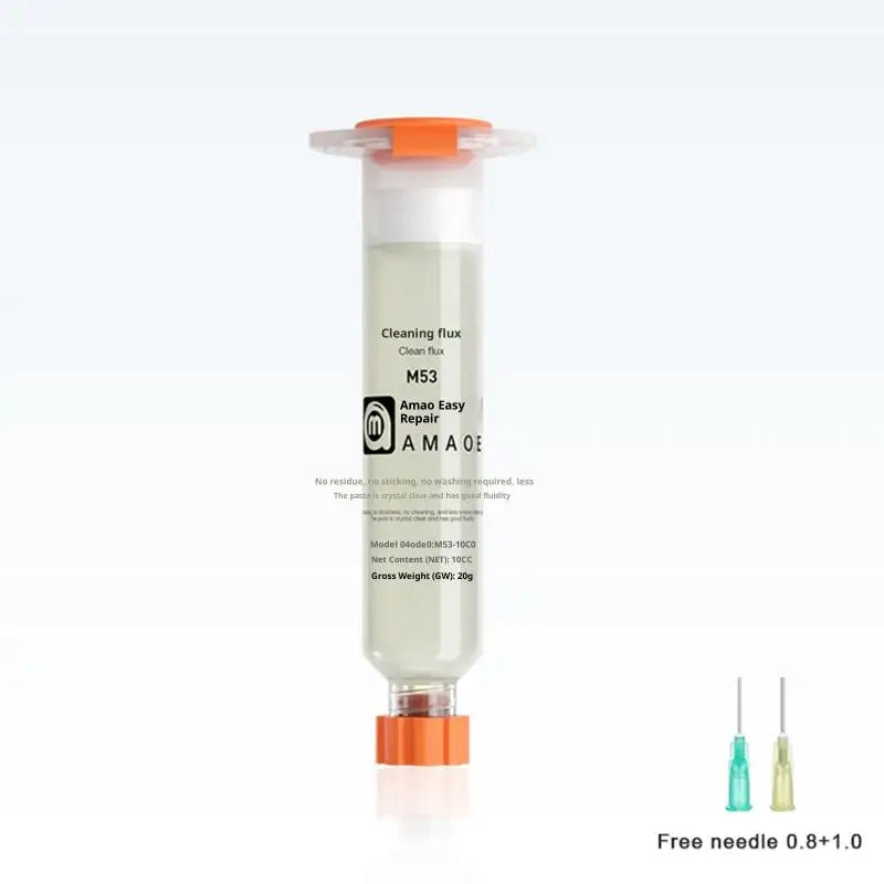 M53 Soldering Flux Needle Tube – BGA Solder Paste for PCB Repair Soldering Flux Paste Richie's