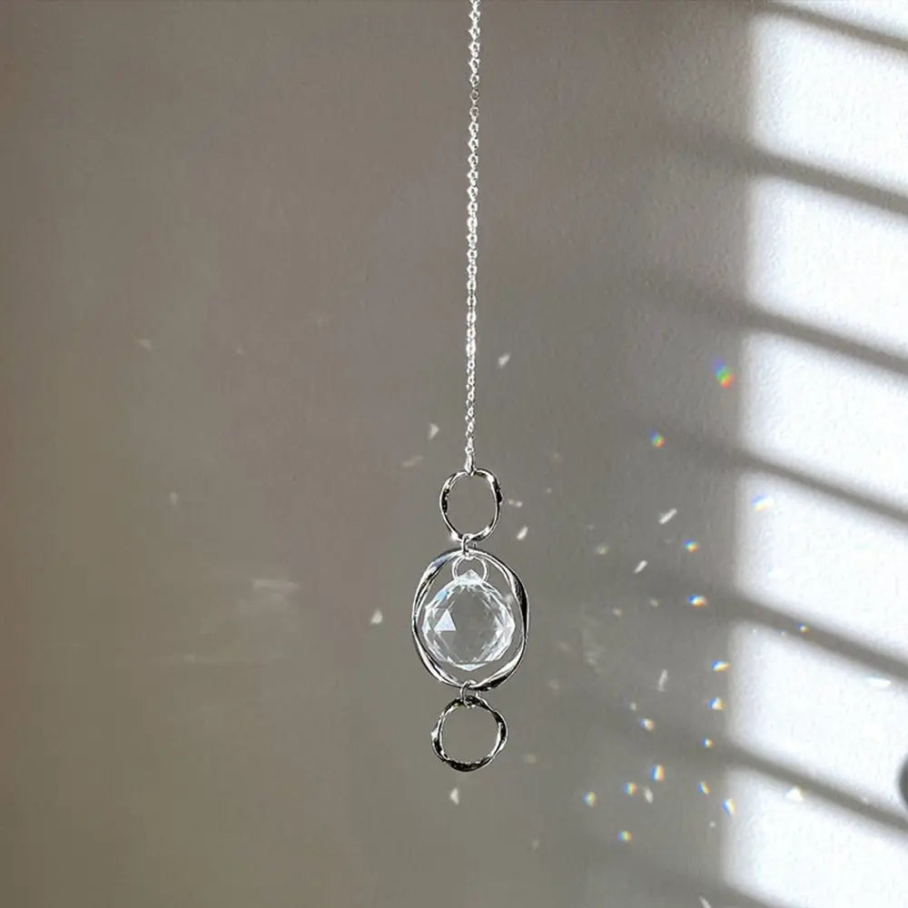 Crystal Glass Sun Catcher Rainbow Prism Hanging Pendant Sun Catcher Pendant Richie's