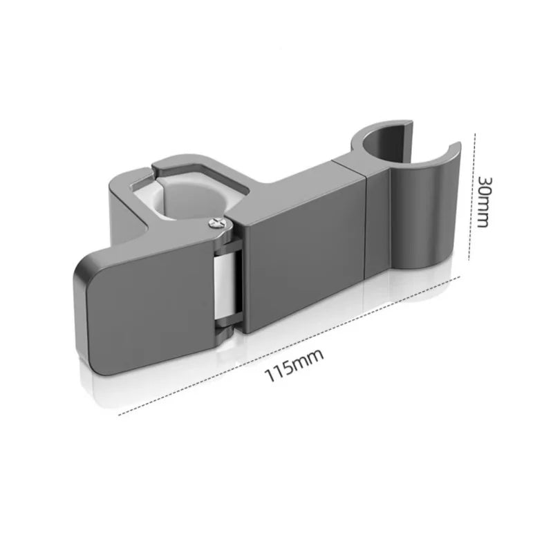 Adjustable ABS Shower Rail Holder – Universal Shower Head Bracket Shower Head Holder Richie's