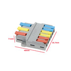 2/3/4/5 Pin Push-In Lever Wire Connector Terminal Block CE Wire Connector Terminal Richie's LT-636 30pcs