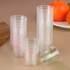 50Pcs 30ml Clear Disposable Plastic Shot Glasses – Party Cups Disposable Shot Glasses Richie's Default Title