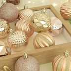 12 Pcs Christmas Ball Ornaments Set – Xmas Tree Décor Gift Christmas Ornament Set Richie's