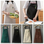 Adjustable Unisex Kitchen Apron with Pocket | Chef & BBQ Kitchen Apron Richie's