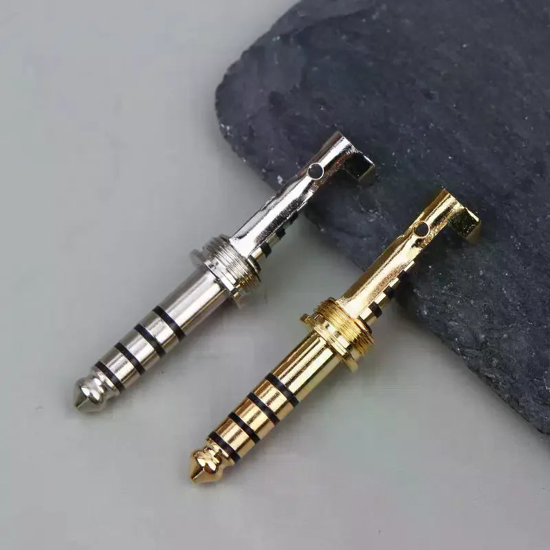 4.4mm 5-Pole Balanced Audio Plug | HIFI Copper Rhodium Plated Balanced Audio Plug Richie's