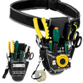 Electrician Waist Tool Bag – Oxford Cloth Multi-Pocket Belt Pack Waist Tool Bag Richie's With belt