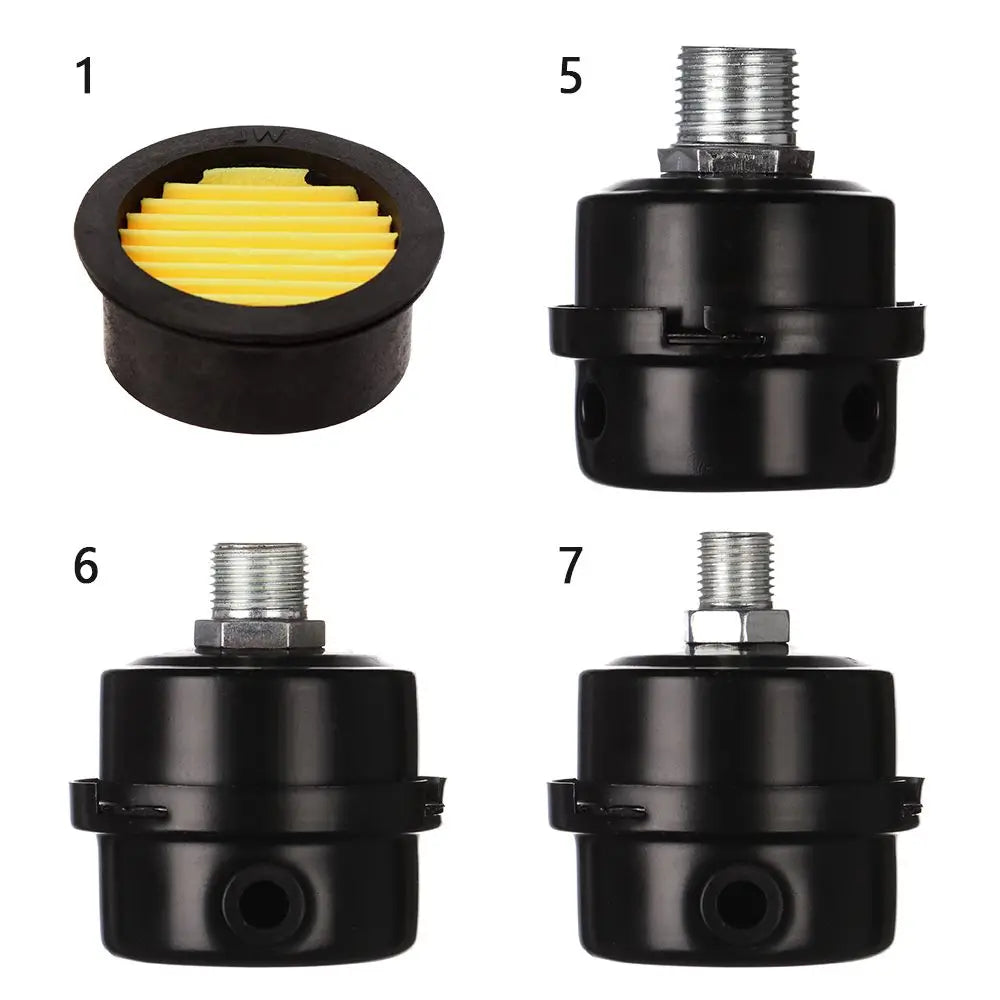 Air Compressor Intake Filter & Muffler for Oil-Free Machines Compressor Air Filter Richie's
