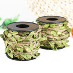 2 Rolls 10M Artificial Rattan Vine Rope – Simulation Leaf Decor Artificial Vine Rope Richie's
