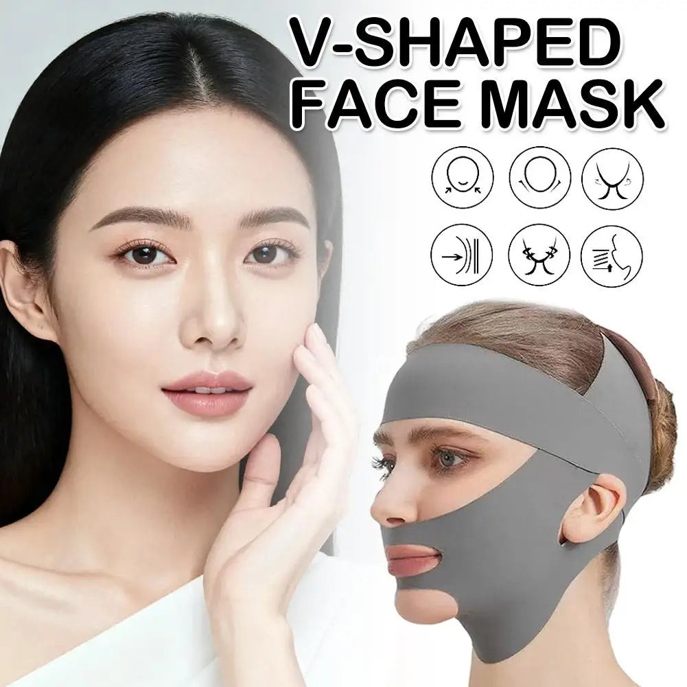 V Line Face Shaper Lifting Strap – Jawline & Chin Firming Band Facial Shaping Strap Richie's