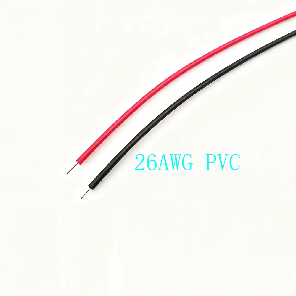 10Pcs 2.54mm 2-Pin Female Jumper Wires 26AWG Arduino DIY Jumper Wire Connectors Richie's