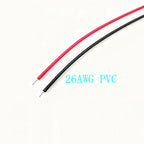 10Pcs 2.54mm 2-Pin Female Jumper Wires 26AWG Arduino DIY Jumper Wire Connectors Richie's