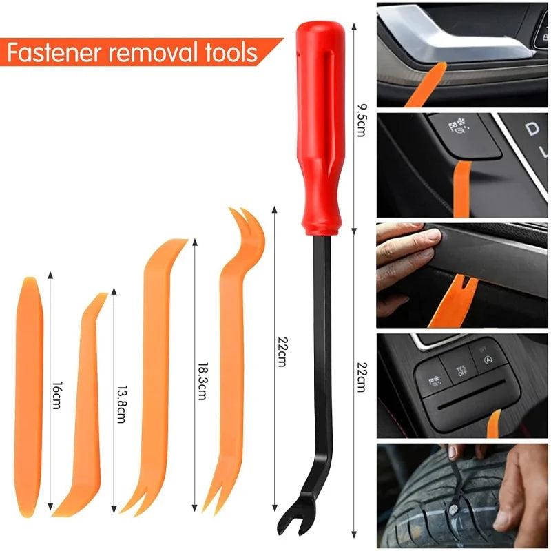 Car Panel Removal Tool Kit – 4pc Trim & Dash Pry Set Auto Trim Pry Tool Richie's