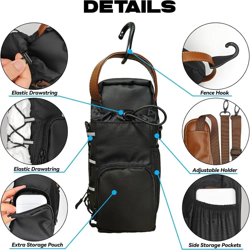 Large Capacity Magnetic Gym Bag with Water Bottle Holder Magnetic Gym Bag Richie's