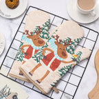 Heat Resistant Oven Mitt & Pot Holder Set – Non-Slip Cotton Oven Mitt Set Richie's