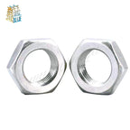 304 Stainless Steel Thin Jam Nuts M6–M16 Fine Thread DIN439 Thin Jam Nuts Richie's