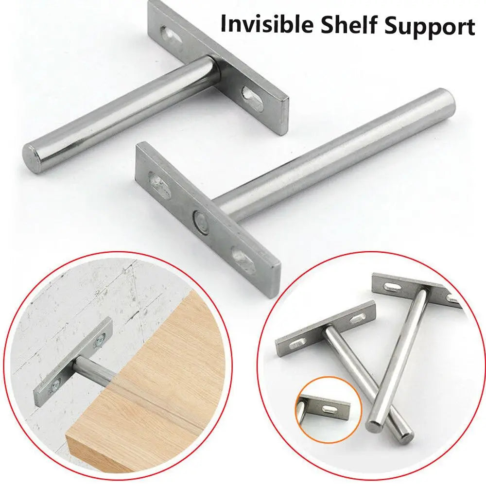 Concealed Wall Mount Shelf Brackets – Invisible Heavy Duty Shelf Bracket Richie's