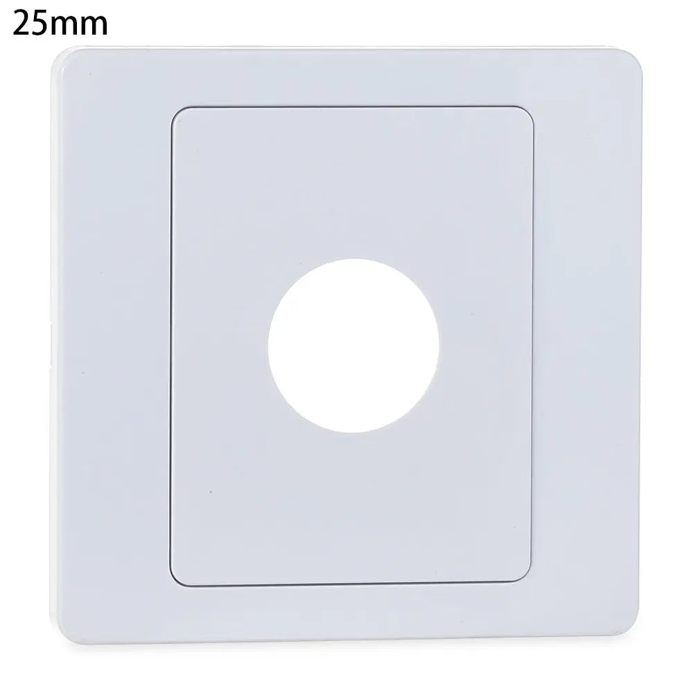 86-Type Wall Blank Panel with Rubber Pad & Cable Hole Wall Blank Panel Richie's 25mm