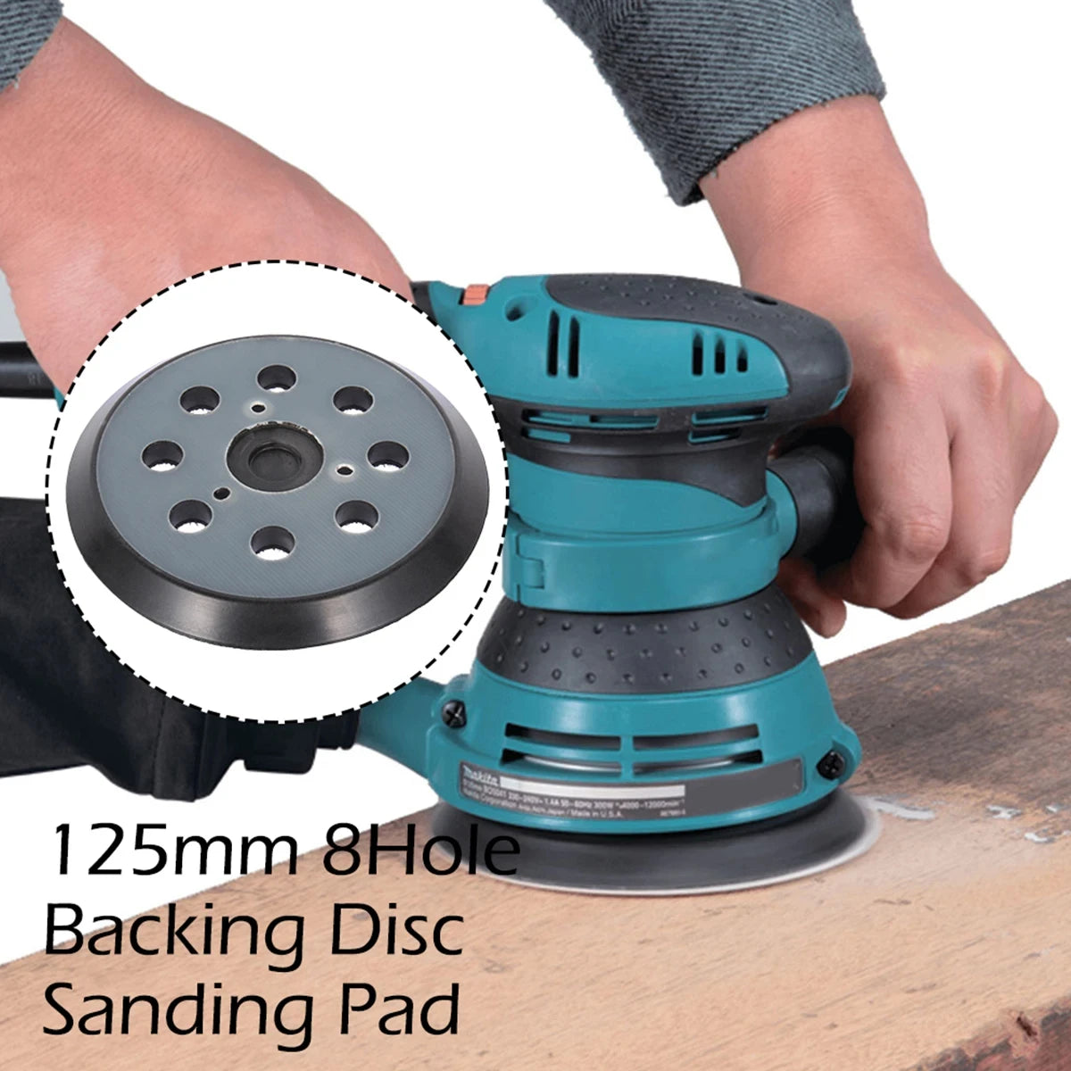 5" Hook & Loop Sanding Backing Pad for Orbital Sanders Sanding Backing Pad Richie's
