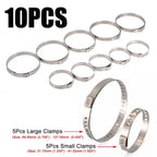 CV Boot Clamp Pliers Kit – Universal Hose Clamp Tool 10/30pcs Clamp Pliers Kit Richie's 10pcs without Pliers