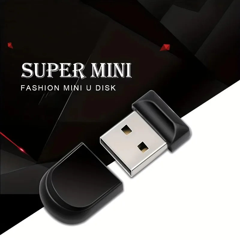 FUCHU USB 2.0 Flash Drive 4GB–128GB Metal Pen Drive USB Flash Drive Richie's