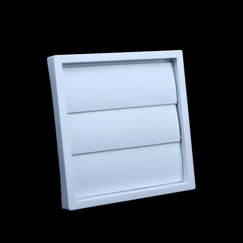 White Plastic Vent Cover Grille – One-Way Exhaust & Waterproof Exhaust Vent Cover Richie's 100PP