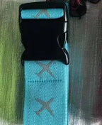Adjustable Luggage Strap with Password Lock | Travel Belt Luggage Strap Lock Richie's lake blue with password