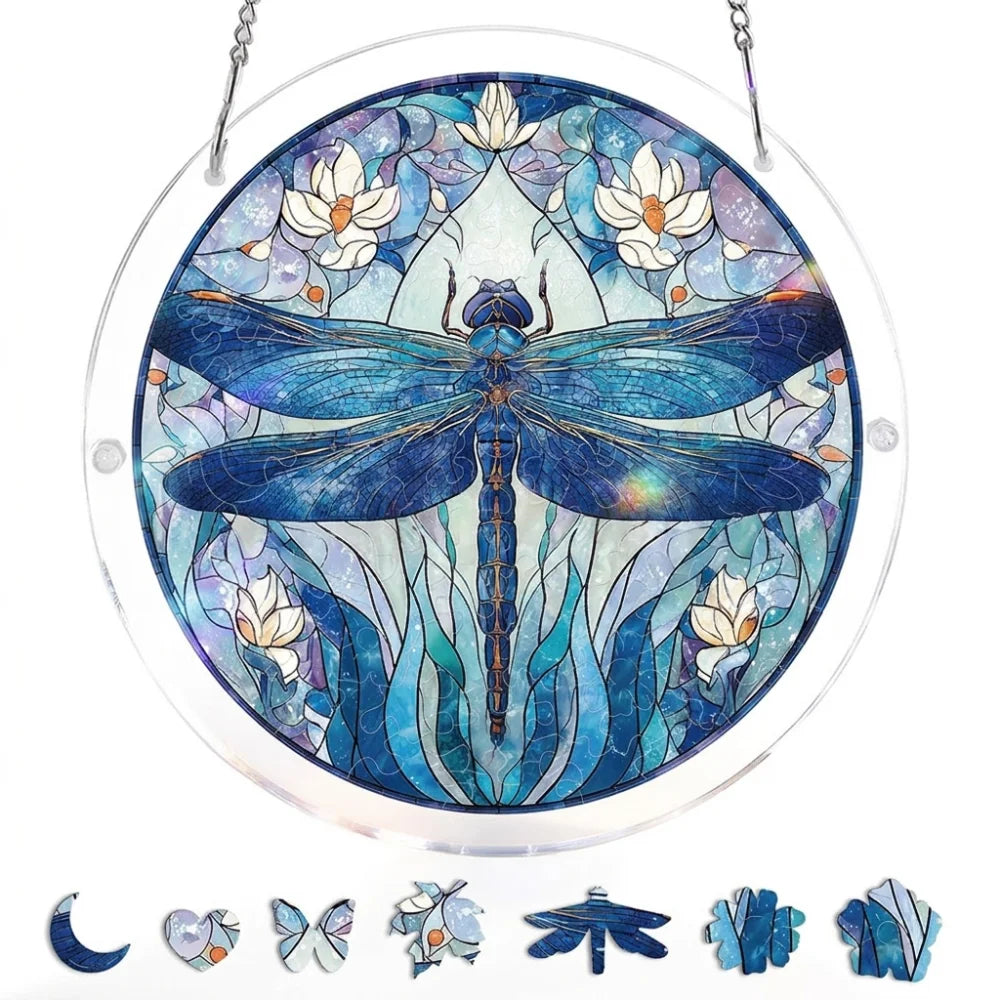 83-Piece Acrylic Puzzle Suncatcher – UV Printed Window Hanging Suncatcher Puzzle Richie's 4