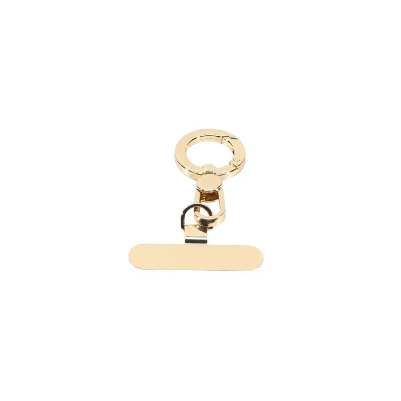 Rotatable Metal Phone Lanyard Clip – Stainless Steel Hook Phone Lanyard Clip Richie's gold