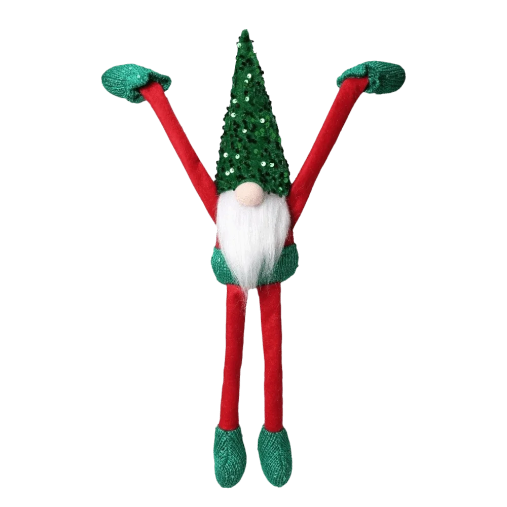 50CM Faceless Hanging Christmas Pendant Fireplace Ornament Christmas Ornament Richie's Green