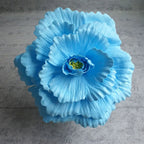 Giant 30cm Silk PE Foam Rose Artificial Flower Wedding Décor Artificial Flower Richie's blue-B