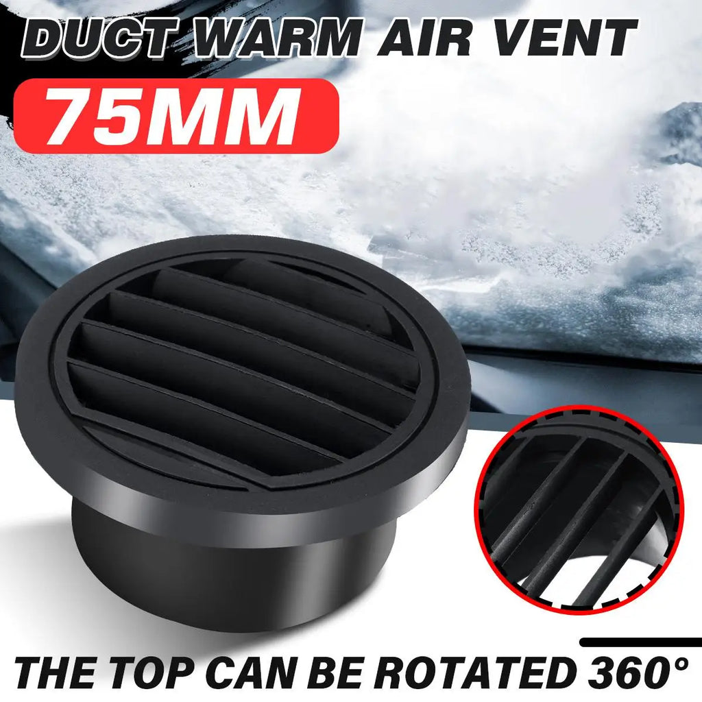 75mm Diesel Heater Air Vent Outlet – Webasto Eberspacher Heater Vent Outlet Richie's 1pcs