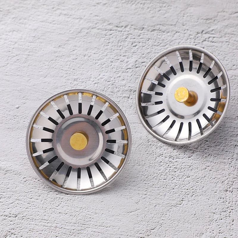 Stainless Steel Sink Strainer Drain Filter & Stopper Sink Drain Strainer Richie's