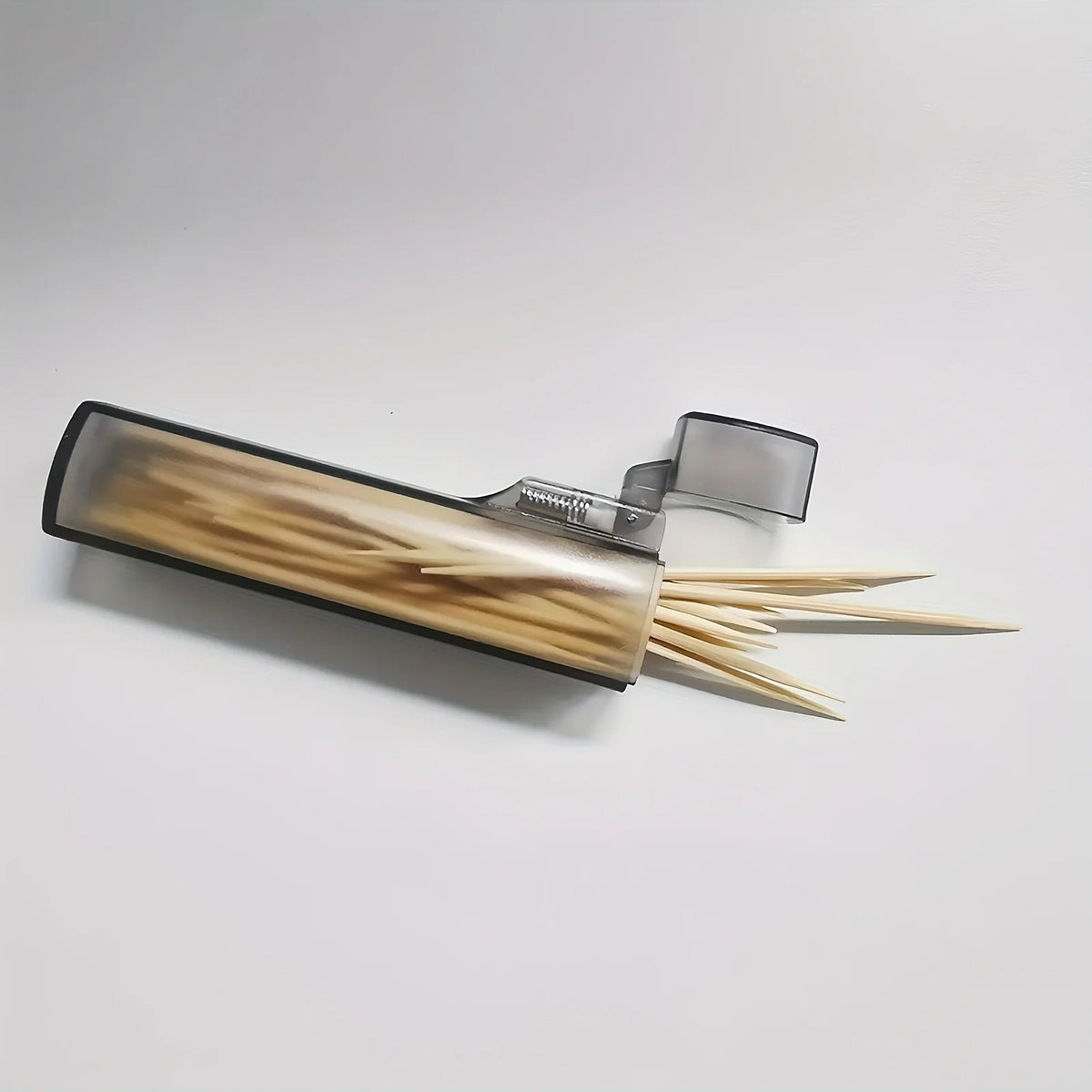 Portable Clear Toothpick & Swab Holder | Travel Organizer Desktop Storage Organizer Richie's