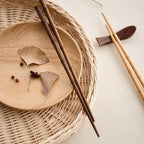 Retro Wooden Chopsticks Japanese Style Sushi Pointed Tips Pair Wooden Chopsticks Richie's