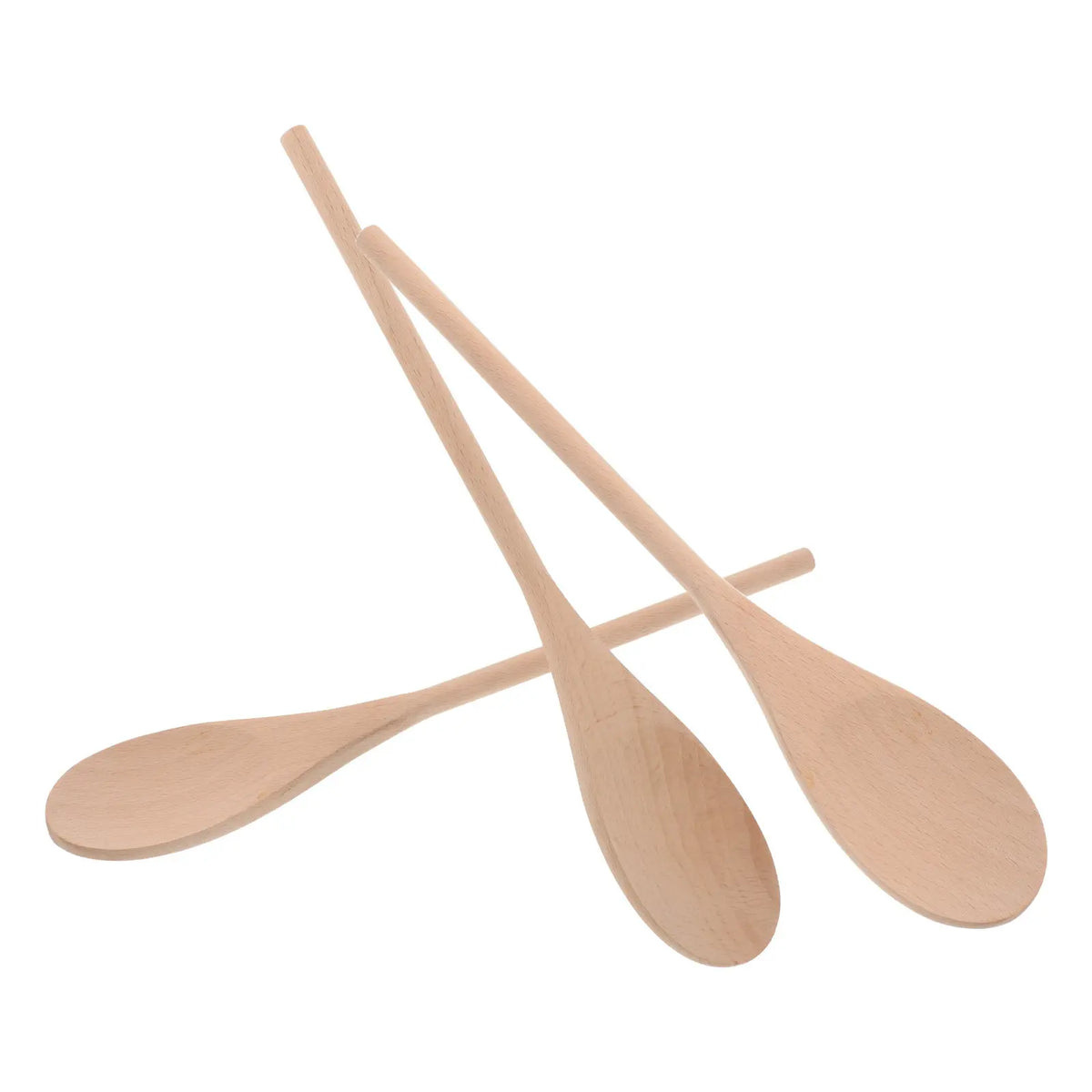 3-Piece Wooden Cooking Spoon Set – Mixing, Serving & DIY Wooden Kitchen Utensils Richie's