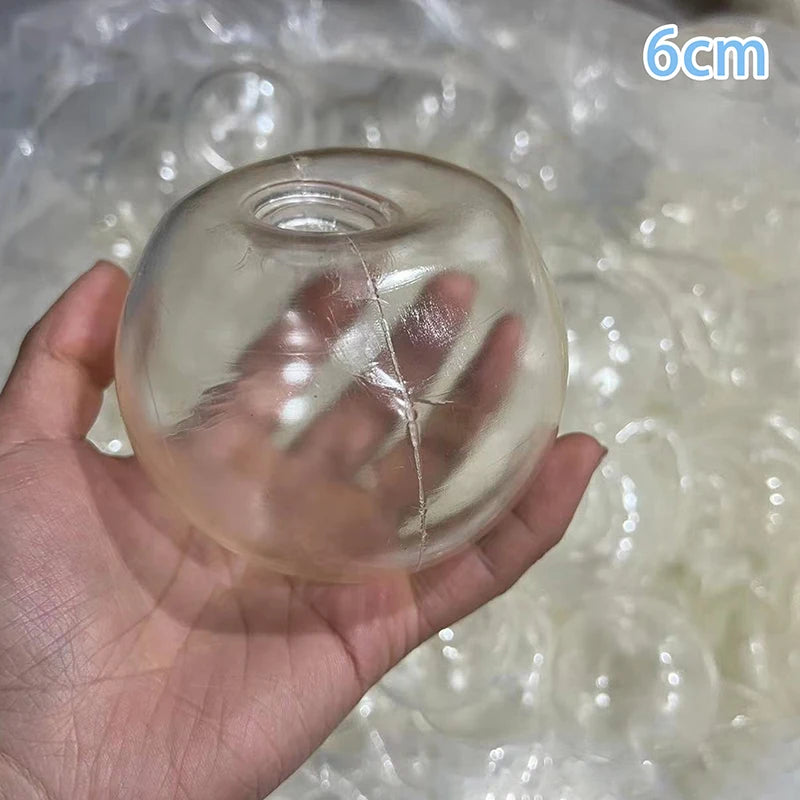 Transparent TPR Slow Rebound Sphere DIY Craft Ball 4/5/6cm Sensory Fidget Toy Richie's A1