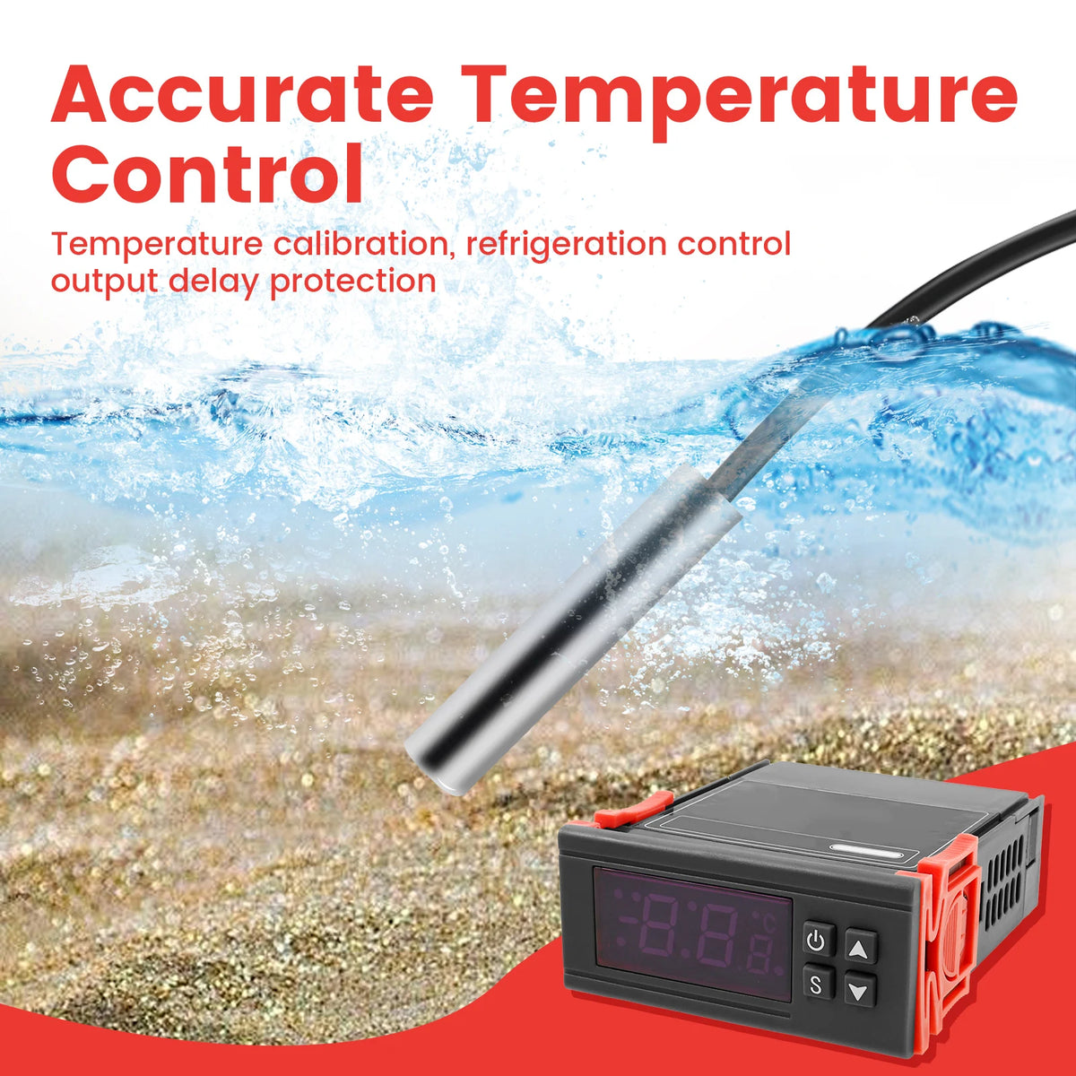 4-Pack Digital Temperature Controller Thermostat for Incubator Temperature Controller Richie's