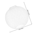 Globe Wire Lampshade Hollow Metal Pendant Light Cover – Black Pendant Lamp Shade Richie's White