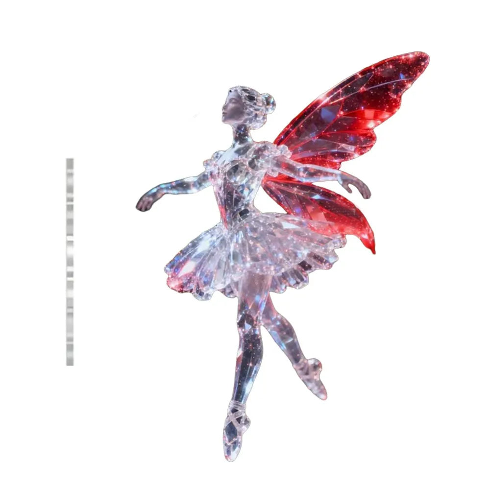 2D Acrylic Christmas Pendants – Ballerina, Horse & Angel Charms Christmas Ornament Pendant Richie's 6