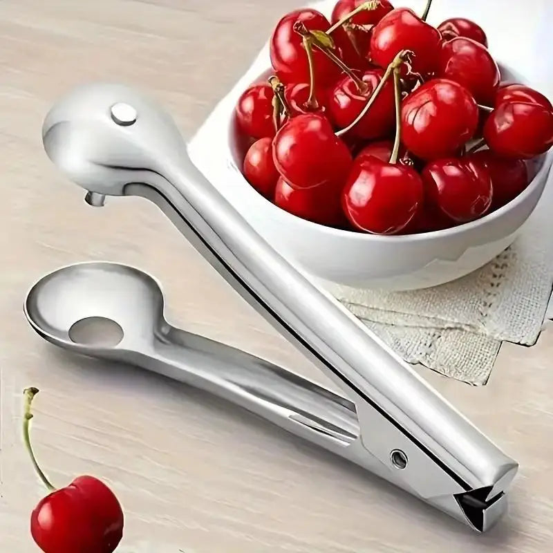 Food-Grade Stainless Steel Cherry Pitter – Quick Pitting Tool Fruit Pitting Tool Richie's