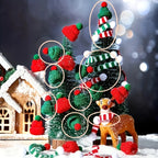 20PCS Mini Christmas Hats & Scarves Set – DIY Holiday Decorations Christmas Craft Accessories Richie's