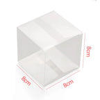 Square Candy Favor Boxes for Weddings & Parties – 10 Pack Party Favor Boxes Richie's 8x8x8cm 5x5x5cm