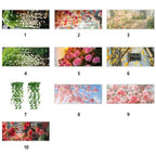 Multicolor Floral Window Static Cling Sticker – PVC Glass Decal Window Static Decal Richie's