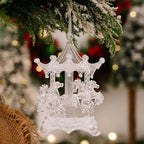 Clear Acrylic Christmas Tree Pendants – Transparent Ornaments Christmas Ornaments Richie's