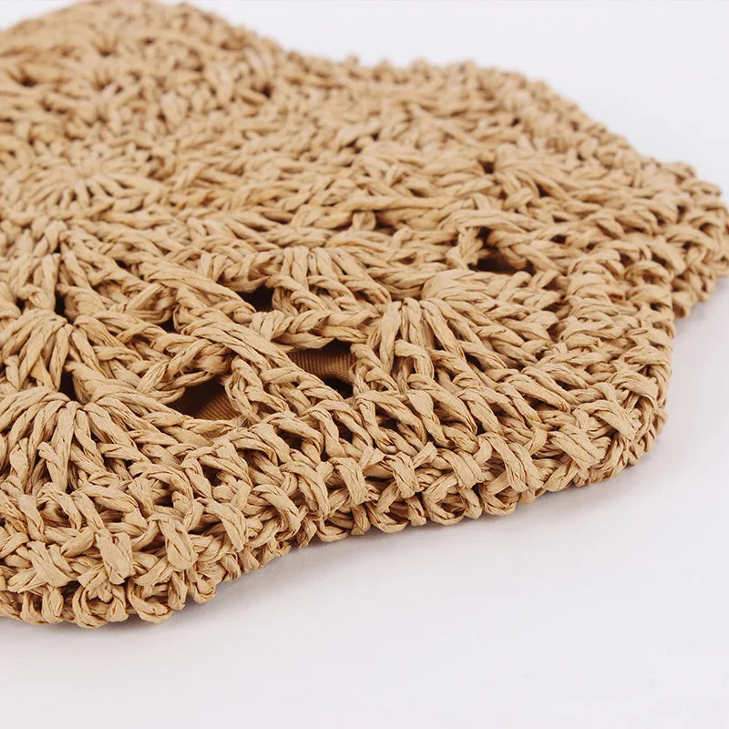 Handmade Woven Rattan Round Crossbody Bag – Boho Beach Bag Rattan Crossbody Bag Richie's