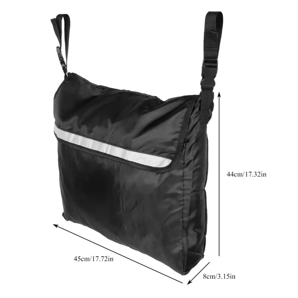 Wheelchair Backpack Bag – Reflective, Large Capacity Oxford Cloth Wheelchair Accessory Bag Richie's