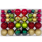100PCS Christmas Ball Ornaments Set – 8cm, 18 Colors Baubles Christmas Ornament Set Richie's 3