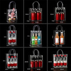 Clear PVC Jelly Handbag – Large Capacity Transparent Gift Bag PVC Jelly Handbag Richie's