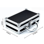 Aluminum Alloy Tool Box – Shockproof Case with Sponge Lining Aluminum Tool Box Richie's 178x108x58mm