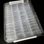 Nail Art Jewelry Rhinestone Storage Box – Multi-Compartment Jewelry Storage Box Richie's 60Pcs