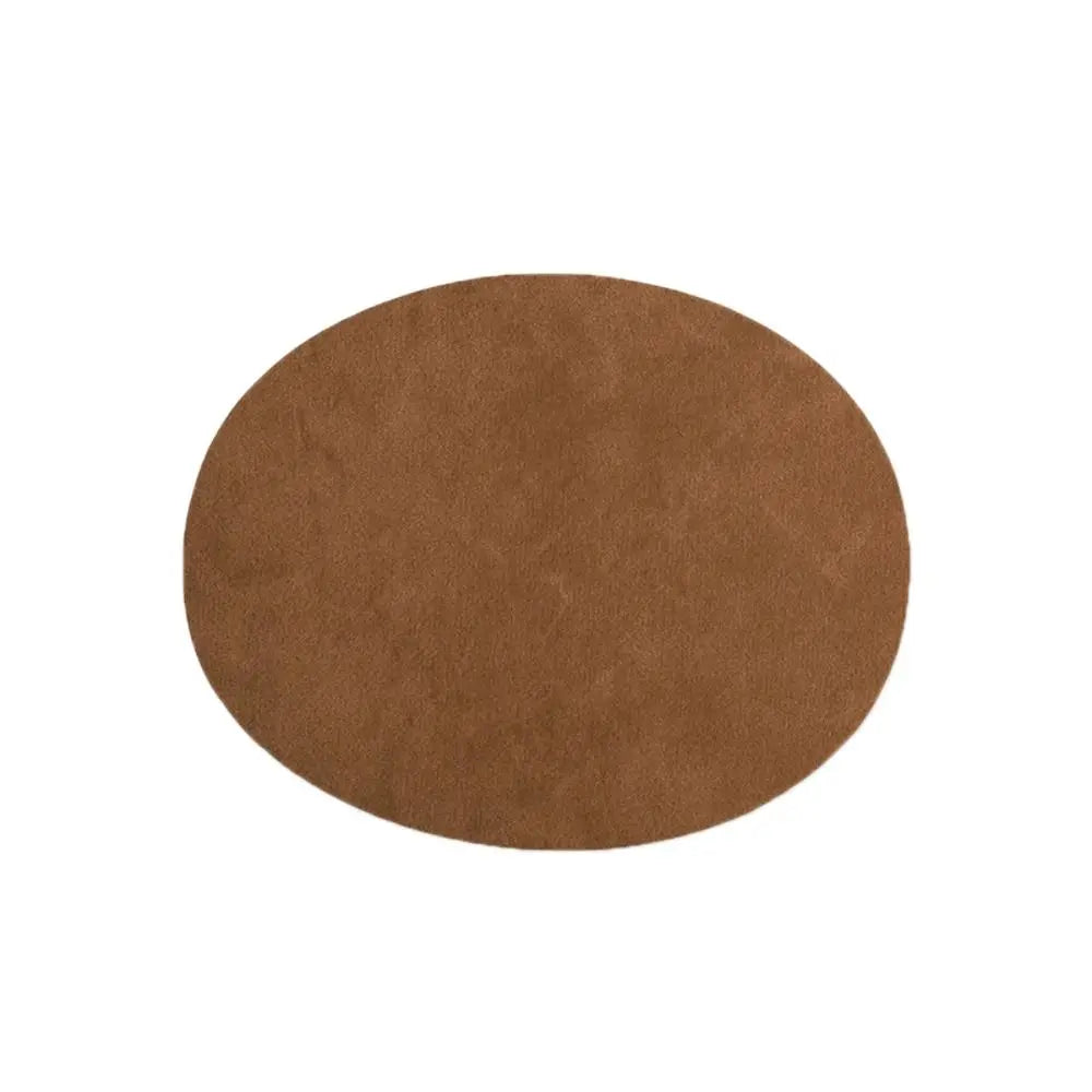 Oval Suede Iron-On Fabric Patches – Clothing & Elbow Repair Iron-On Fabric Patch Richie's light coffee